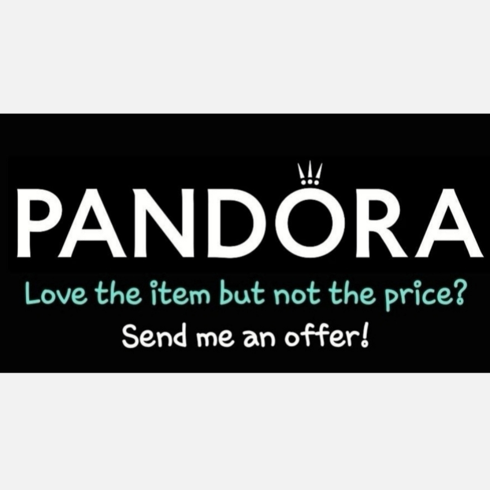 Pair Of Authentic Pandora Charm Retired " Love Me… - image 7
